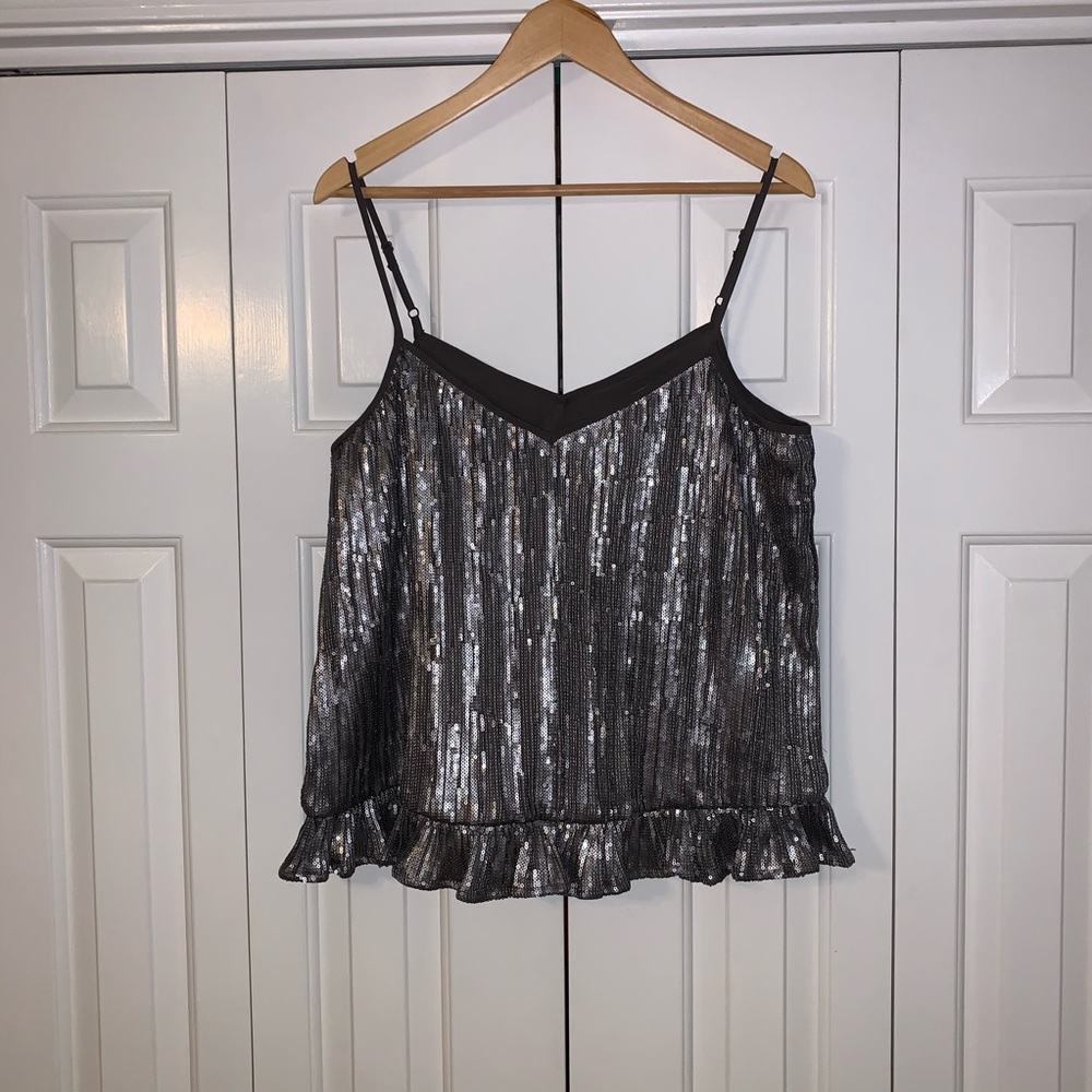 Brand New Anthropologie Sequined Camisole